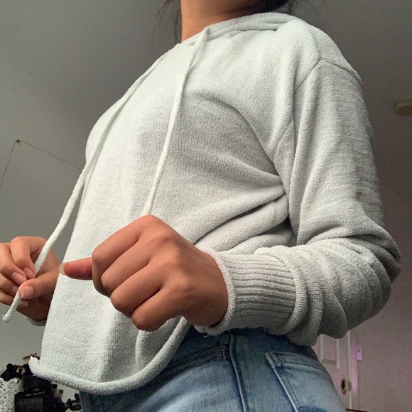 Light blue and light pink hoodie - Picture 5 of 5